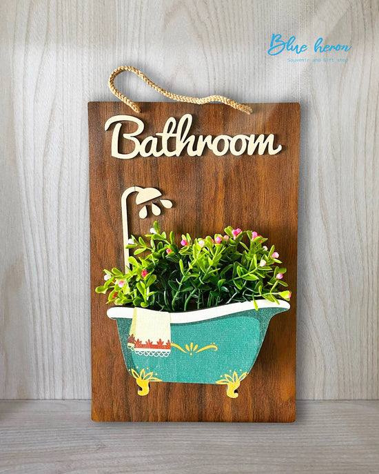 WOODEN BOARD WITH FLOWER BF-02